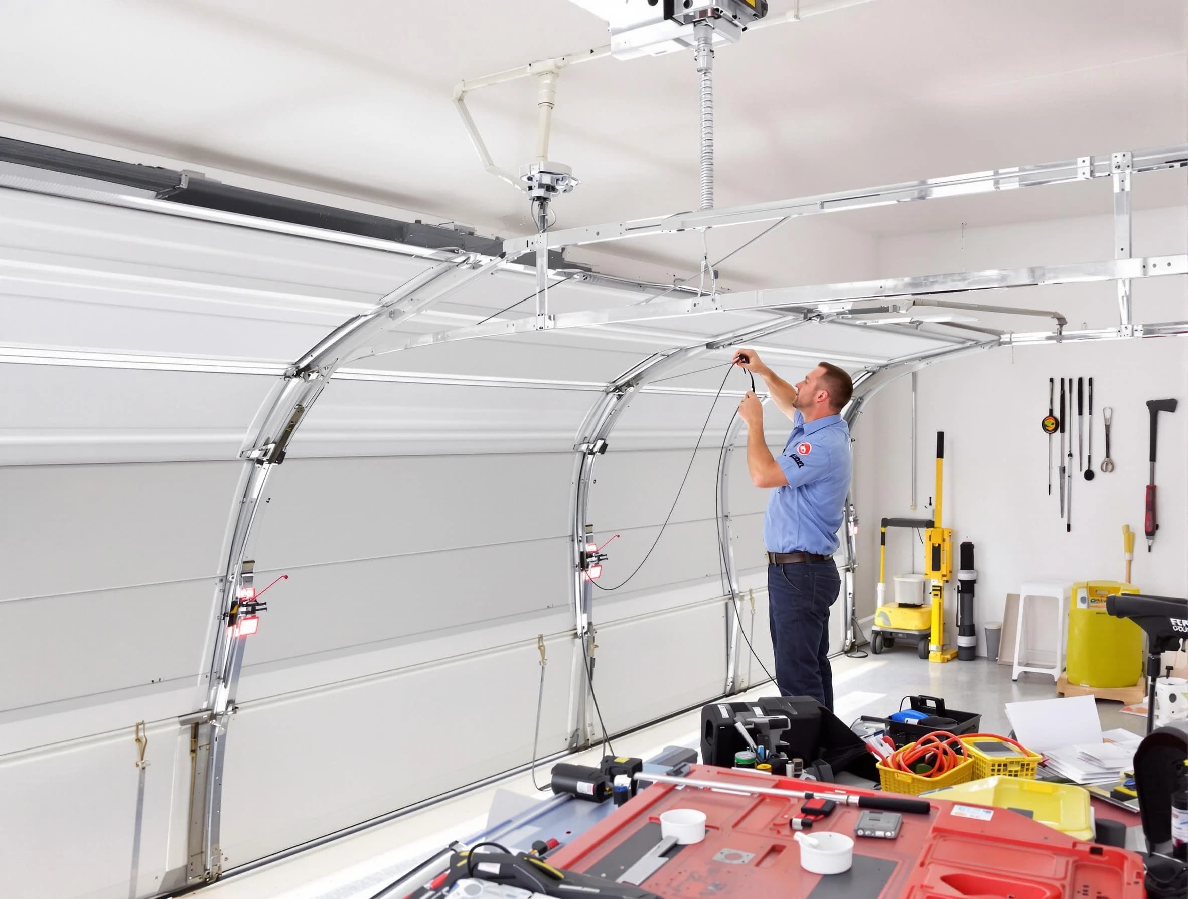 Garage door cable repair service by Miami Garage Door Repair in Miami