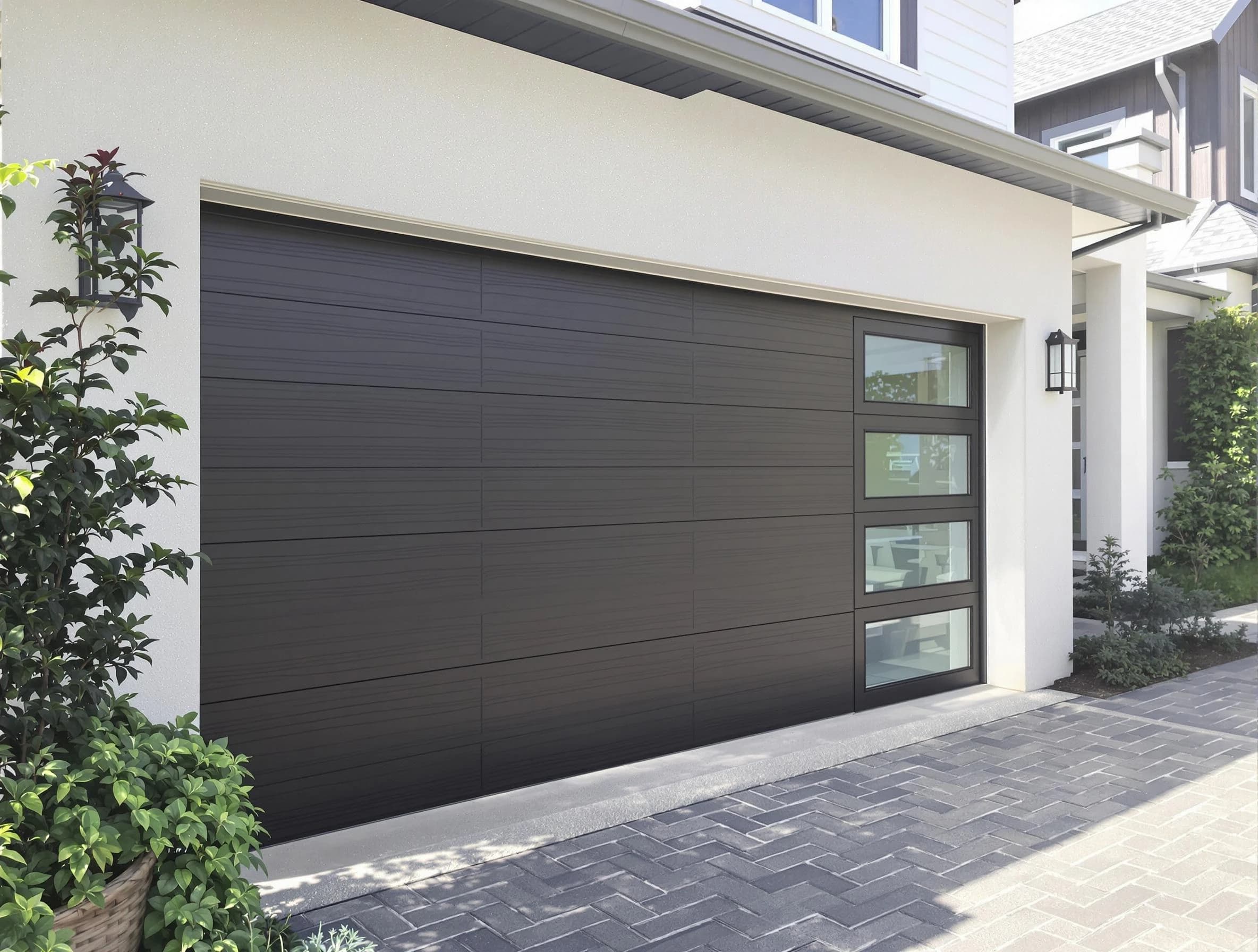 Custom garage door installation by Miami Garage Door Repair in Miami