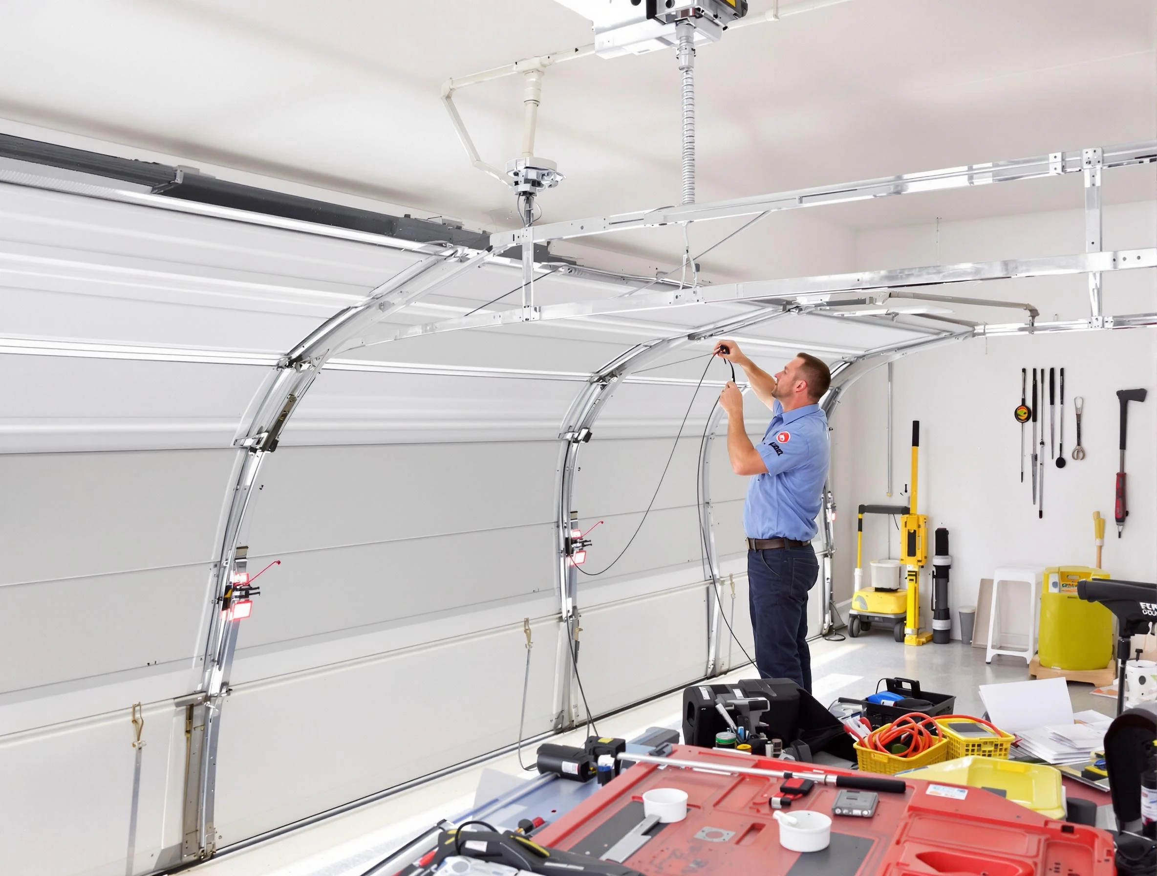 Garage door cable repair service by Miami Garage Door Repair in Miami