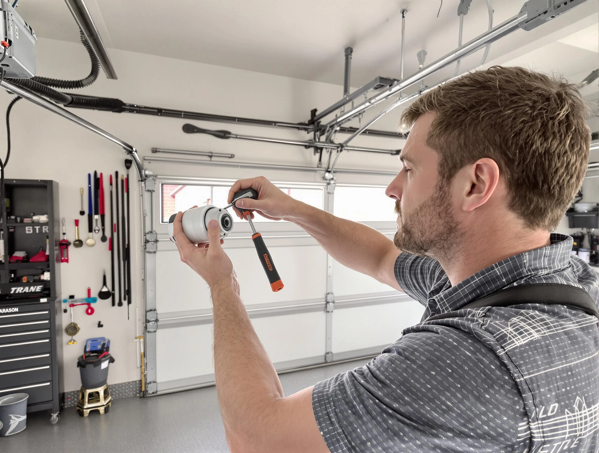 Garage door opener repair service by Miami Garage Door Repair in Miami