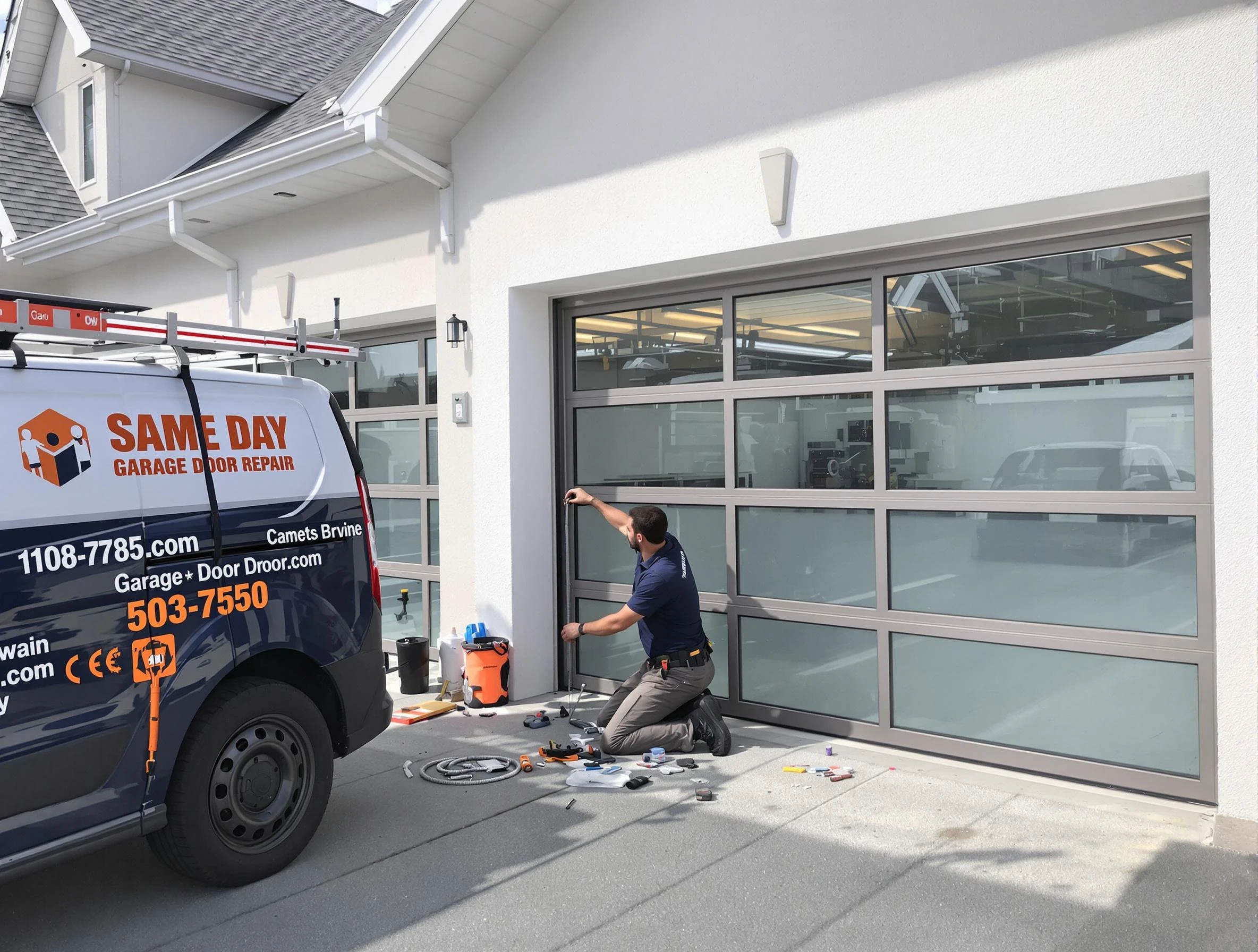 Same-day garage door repair service by Miami Garage Door Repair in Miami
